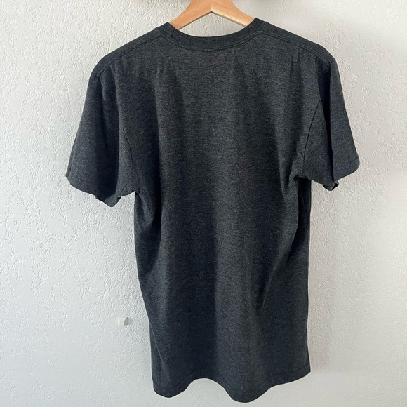 American Apparel Meat Raffle T-shirt Minnesota Midwest Unisex Medium Grey Funny - Picture 2 of 4